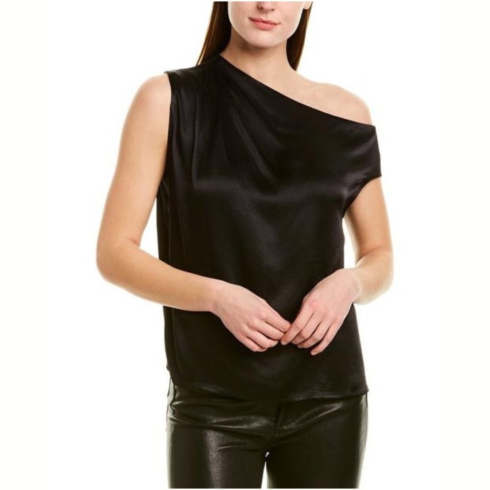 Heather Women's Luster Boatneck Off-The-Shoulder Top